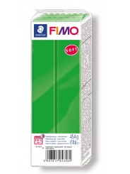 FIMO® soft ofenhärtende STAEDTLER® Modelliermasse - Großblock grün 454g - tropischgrün - 8021-53