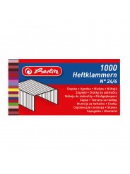 Herlitz Heftklammer · No. 24/8 ·  verzinkt ·  1.000er Schachtel