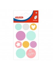 Herlitz Deko-Sticker rund ·...