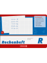 Rechenheft  DIN A5 quer · Lineatur R · Extragroße Kästchen (10 x 10 mm) · 16 Blatt · 90 g/m² Premiumpapier