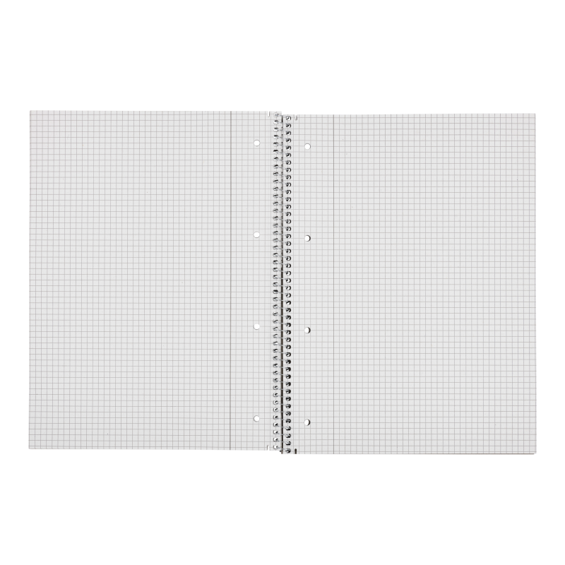 LANDRÉ Recycling-Collegeblock · A4 · 80 Blatt · Lineatur 22 · kariert · ohne Rand