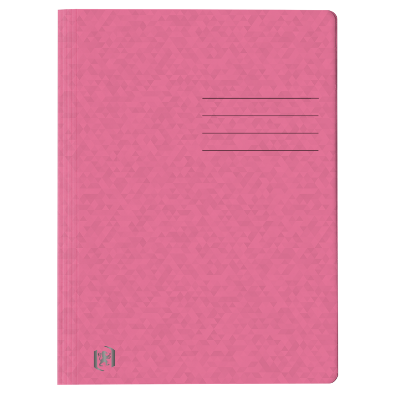 Oxford Top File + A4 Schnellhefter · exklusiver 390 g/m² Multi´Strat™ Karton· DIN A4 · pink / rosa