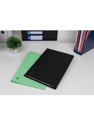 Oxford Top File + A4 Schnellhefter · exklusiver 390 g/m² Multi´Strat™ Karton· DIN A4 · schwarz