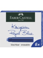 Faber-Castell · Patrone standard · 6er Etui · königsblau