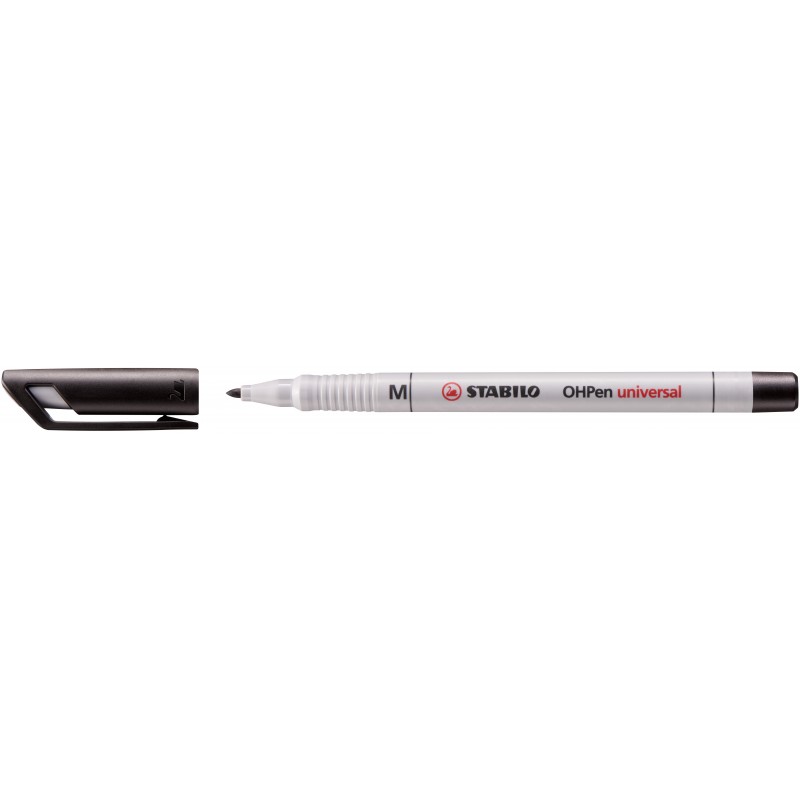 STABILO® Folienstift OHPen universal · Mine M · schwarz