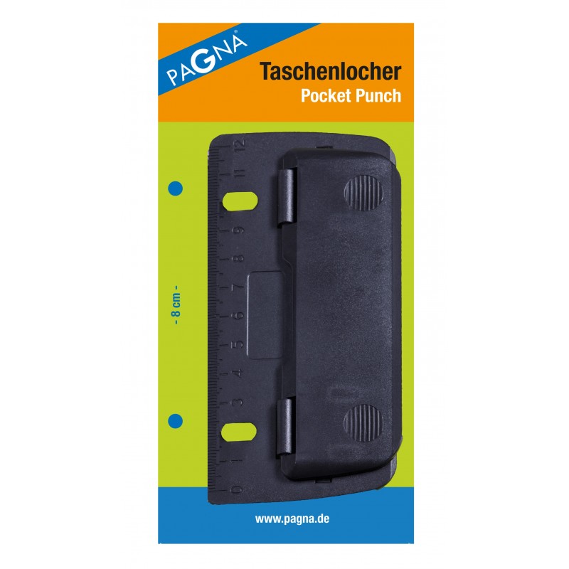 Pagna · Taschenlocher Pocket Punch · schwarz