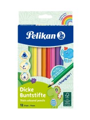 Pelikan Dicke Buntstifte · 12 Farben