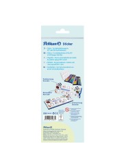 Pelikan Stickerbogen für Deckfarbkasten K12/K24 · Blau/Fußball