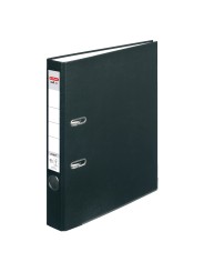 Herlitz Ordner A4 · schmal (5cm) · maX.file protect · schwarz