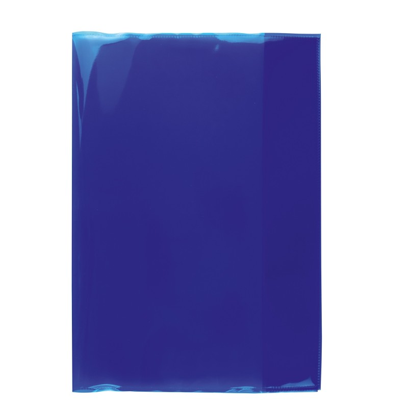 HERMA Hefthülle · transparent PLUS ·  DIN A4 · blau