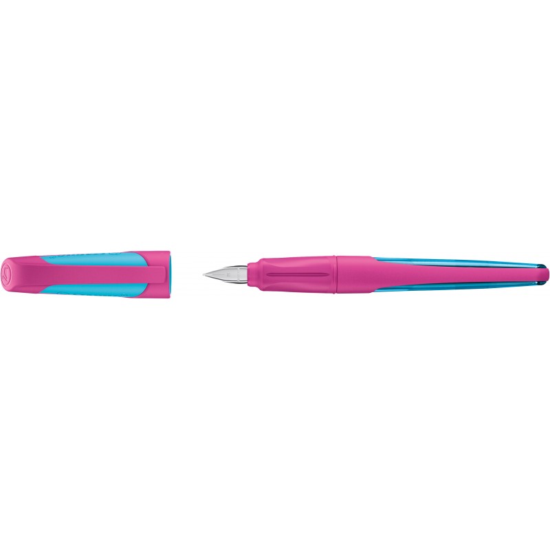 STABILO® EASYbuddy® · Ergonomischer Schulfüller FRESH Edition · pink/hellblau