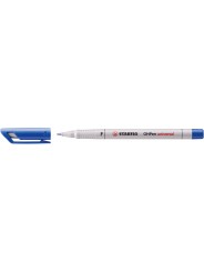 STABILO® Folienstift STABILO® OHPen universal · Fein (F) 0,7 mm · wasserlöslich · blau